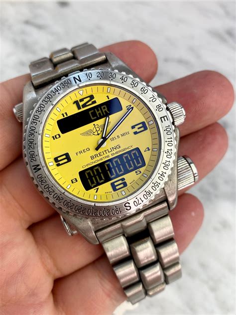 breitling titanium emergency|Breitling emergency.